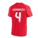 Prima Maglia Canada Mondiali 2022 Scott Kennedy 4 Prima Maglia Canada Mondiali 2022 Scott Kennedy 4